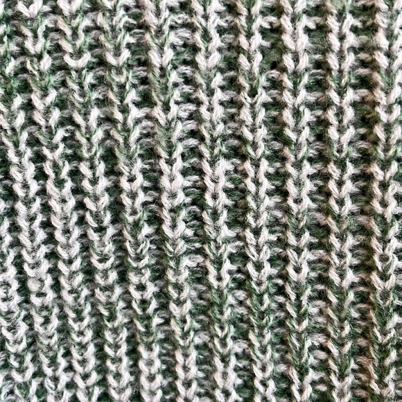 LuLaRoe | Mariah | Green Variegated Sweater - Size 2X - Picture 4 of 6